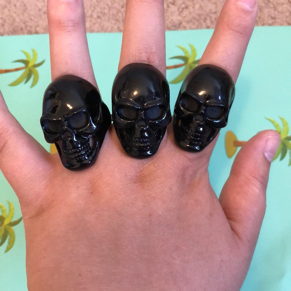 GIFTED☠️HP🎉Skull Rings🎉 FINAL PRICE - Picture 1 of 7
